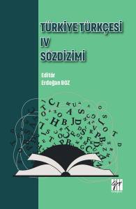 Türkiye Türkçesi Iv Sözdizimi