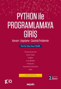 Python İle Programlamaya Giriş Kavram – Uygulama – Çözümlü Problemler