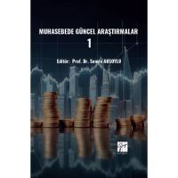 Muhasebede Güncel Araştırmalar – 1