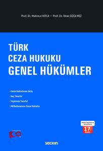 Türk Ceza Hukuku Genel Hükümler