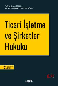 Ticari İşletme Ve Şirketler Hukuku