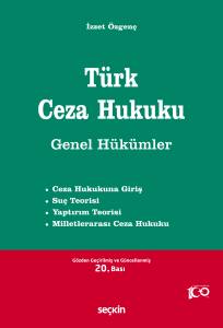 Türk Ceza Hukuku Genel Hükümler