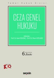 Temel Hukuk Dizisi Ceza Genel Hukuku (Thd)