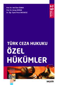 Türk Ceza Hukuku Özel Hükümler