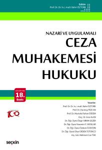 Ceza Muhakemesi Hukuku (Nazari Ve Uygulamalı)