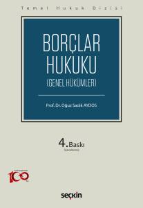 Temel Hukuk Dizisi Borçlar Hukuku – Genel Hükümler (Thd)