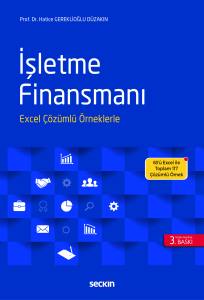 İşletme Finansmanı Excel Çözümlü Örneklerle