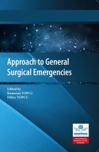 Approach To General Surgical Emergencies