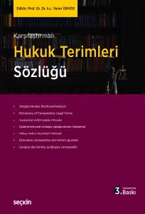 Karşılaştırmalı Hukuk Terimleri Sözlüğü