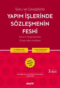Soru Ve Cevaplarla Yapım İşlerinde S&ouml;zleşmenin Feshi