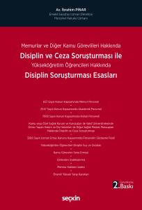 Memurlar Ve Diğer Kamu G&ouml;revlileri Hakkında Disiplin Ve Ceza Soruşturması İle Disiplin Soruşturması Esasları Y&uuml;ksek&ouml;ğretim &Ouml;ğrencileri Hakkında