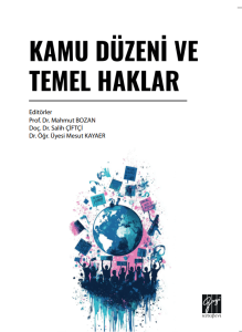 Kamu D&uuml;zeni Ve Temel Haklar